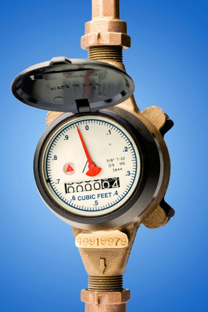 A simple check of your water meter can save you big bugs in the future A simple check of your water meter can save you big bugs in the future!