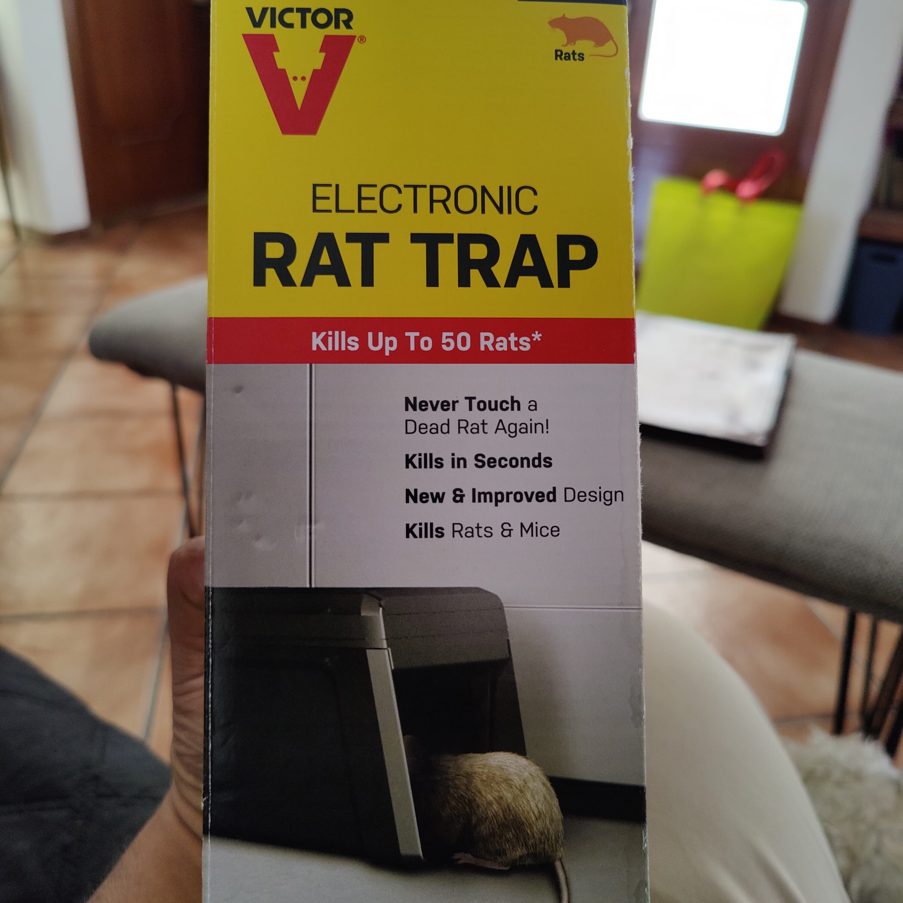 A real photo of Victor® Electronic Rat Trap by Jon  (1)