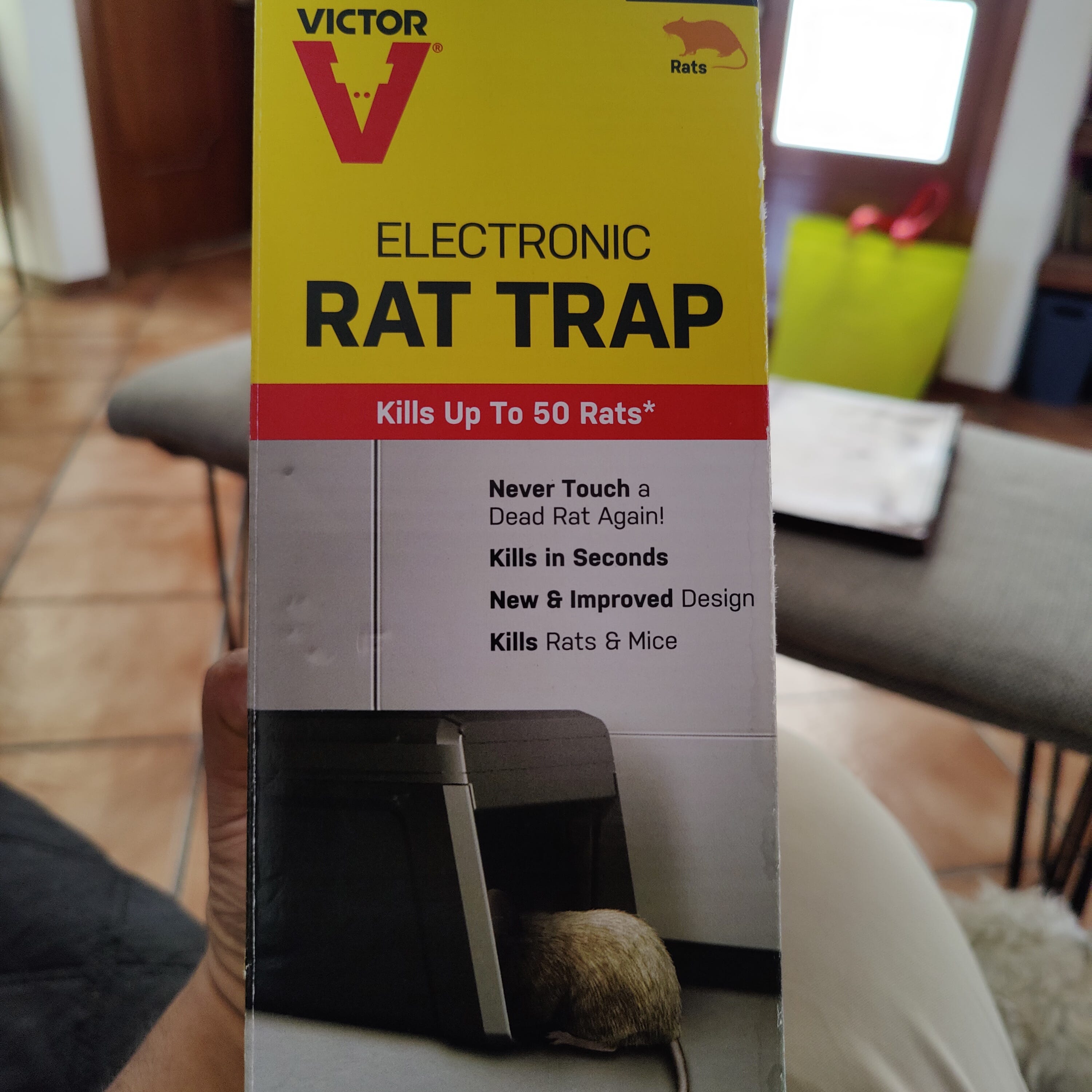 RATSAK Electronic Mouse Trap