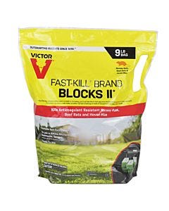 Victor® Fast-Kill® Brand Rodenticide Bait Blocks 11 - 9 lb