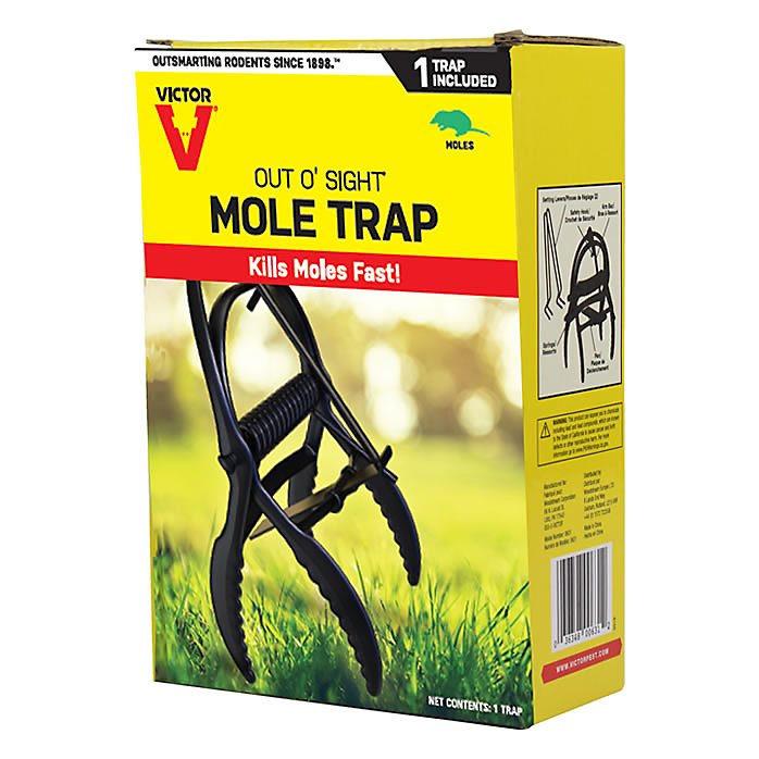 Victor® Out O'Sight Mole Trap - 6-Traps