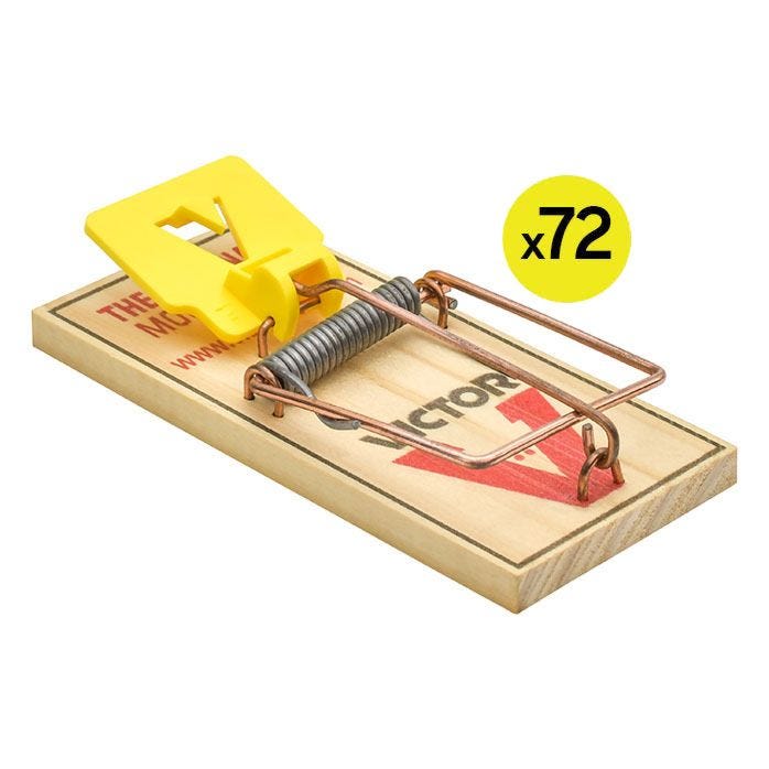 Victor® Easy Set® Mouse Snap Trap - 72 pack