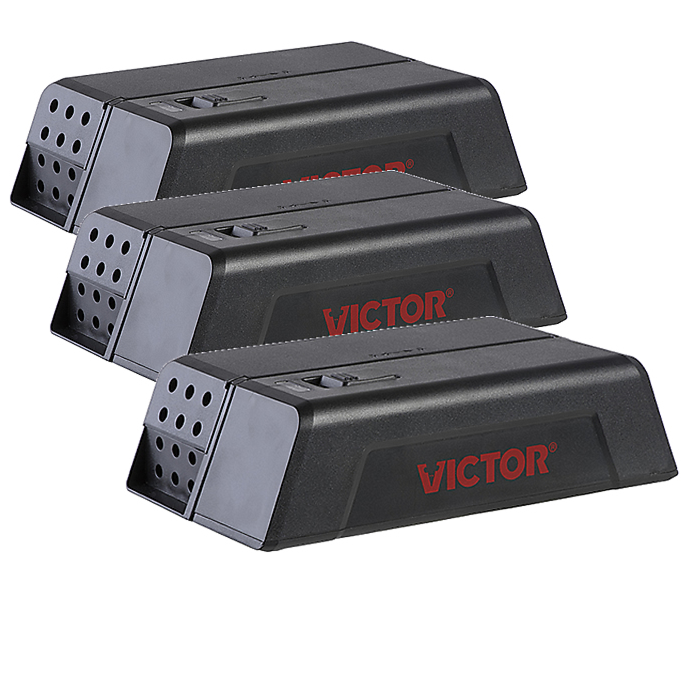 Victor® Electronic Mouse Trap - 3-Traps