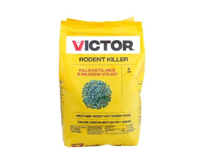 Victor® Rodent Killer - 4 lb Bag