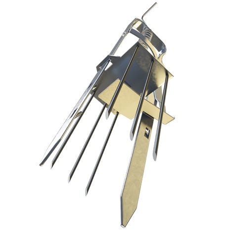 Yarddog Bite Spikes Mole Trap