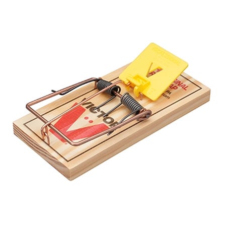 Victor Wide Pedal Mouse Trap 4 Pack