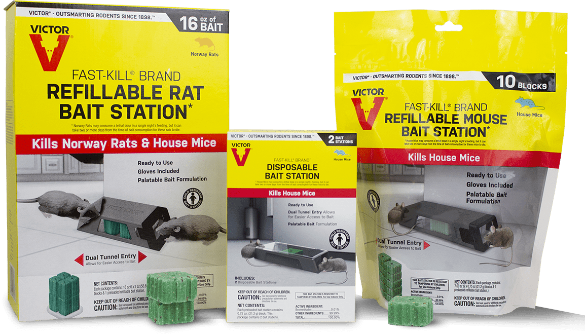 Victor M913 Disposable Mouse Bait Station