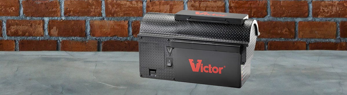 Victor Electronic Mouse Trap -No Touch/No See Disposal- Kills up